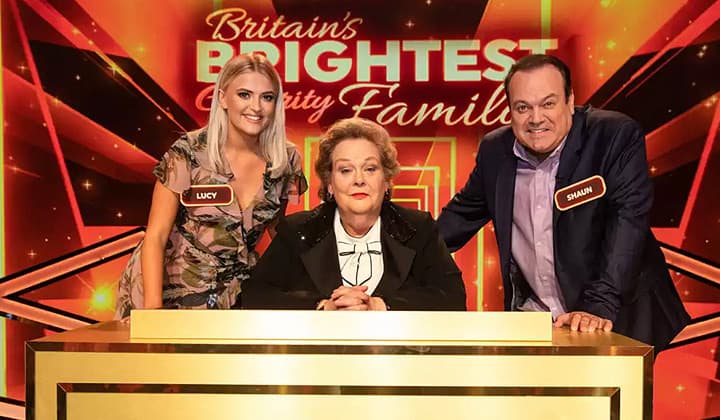 Anne Hegerty Britains Brightest Celebrity Family