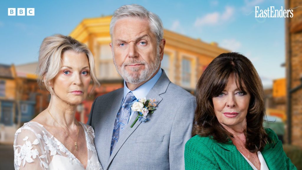 Gillian Taylforth, Brian Conley and Vicki Michelle